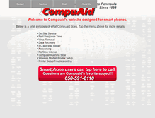 Tablet Screenshot of compuaid.biz